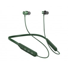 Бездротові вакуумні навушники Hoco ES64 з мікрофоном темно-зелені