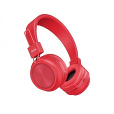 Бездротові накладні навушники Hoco W25 червоні