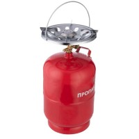 Газовий балон 12 L з пальником та латунним краном