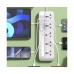 Сетевой удлинитель Ldnio SC5614 5 розеток, 6 USB 5V 3.4A 17W, кабель 2м белый