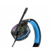 Наушники накладные игровые Hoco W104 синие с микрофоном
