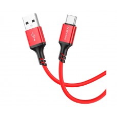 Кабель Borofone BX83 USB to Type-C 1m червоний