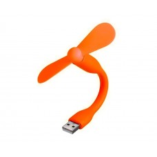 Портативный вентилятор USB оранжевый