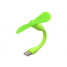 Портативный вентилятор USB зеленый