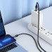 Кабель Hoco U116 з індикатором Type-C to Lightning PD 27W 1.2m black
