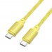 Кабель Borofone BX95 Type-C to Type-C PD 60W 1m gold