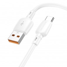 Кабель Borofone BX93 USB to Type-C QC 100W 1m white