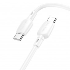 Кабель Borofone BX93 Type-C to Type-C PD 60W 1m white