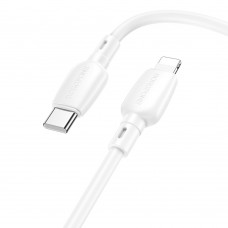 Кабель Borofone BX93 Type-C to Lightning PD 1m white