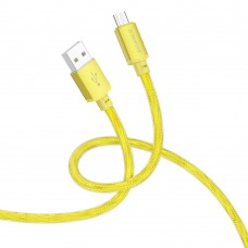 Кабель Borofone BX95 USB to MicroUSB 1m gold