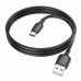 Кабель Borofone BX93 USB to Type-C QC 27W 1m black