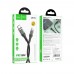 Кабель Hoco U115 з дисплеем Type-C to Type-C PD 100W 1.2m black