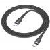 Кабель Hoco U117 з індикатором Type-C to Type-C PD 60W 1.2m black