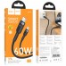Кабель Hoco U117 з індикатором Type-C to Type-C PD 60W 1.2m black
