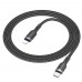Кабель Hoco U117 з індикатором Type-C to Lightning PD 1.2m black
