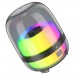 Портативная Bluetooth колонка Hoco BS58 TWS с LED подсветкой magic black night