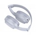 Навушники бездротові повнорозмірні Hoco W46 блакитно-сірі
