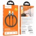 Кабель Hoco U121 з індикатором USB to Type-C 1.2m black