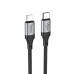 Кабель Hoco X102 Type-C to Lightning PD 27W 1m black