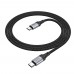 Кабель Hoco X102 Type-C to Type-C PD 60W 1m black