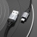 Кабель Hoco X102 USB to MicroUSB 1m black
