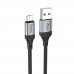 Кабель Hoco X102 USB to MicroUSB 1m black
