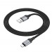 Кабель Hoco X102 USB to MicroUSB 1m black