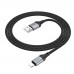 Кабель Hoco X102 USB to Lightning 1m black