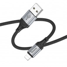 Кабель Hoco X102 USB to Lightning 1m black