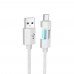 Кабель Hoco U123 з індикатором USB to Type-C 1.2m grey