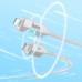Кабель Hoco U123 з індикатором Type-C to Lightning PD 27W 1.2m grey