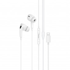 Наушники вакуумные Hoco M111 Pro Lightning white