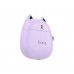 Наушники беспроводные вкладыши Hoco EW45 TWS Cat Ear lilac cat фиолетовые