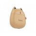 Наушники беспроводные вкладыши Hoco EW45 TWS Cat Ear caramel cat коричневые