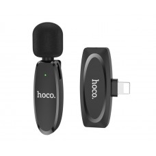 Мікрофон Hoco L15 Lightning чорний