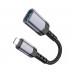 Мультіадаптер хаб Hoco UA24 Lightning to USB 2.0 сірий