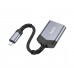 Адаптер перехідник Hoco UA25 2в1 card reader Lightning сірий