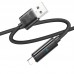 Кабель Hoco U127 з дисплеєм USB to Lightning 1.2m black