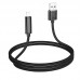 Кабель Hoco U127 з дисплеєм USB to Lightning 1.2m black