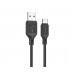 Кабель Hoco X90 USB to Type-C 1m black