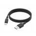 Кабель Hoco X90 USB to Type-C 1m black