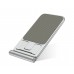 Настольный держатель T2 алюминиевый для телефона silver