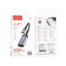 Адаптер перехідник Hoco UA26 100 Mbps Type-C to RJ45 metal gray