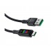 Кабель Acefast C7-04 с дисплеем USB to Type-C 1.2m black