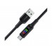 Кабель Acefast C7-04 с дисплеем USB to Type-C 1.2m black