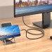 Кабель Hoco UA27 Type-C to HD TV 2m metal gray