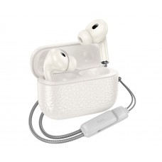 Бездротові TWS навушники Hoco EQ9 вакуумні milky white