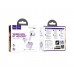 Бездротові TWS навушники Hoco EQ9 вакуумні purple