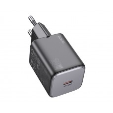 Мережевий зарядний пристрій Hoco N40 Type-C PD 20W black