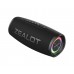 Портативна Bluetooth колонка Zealot S56 TWS з LED підсвіткою black